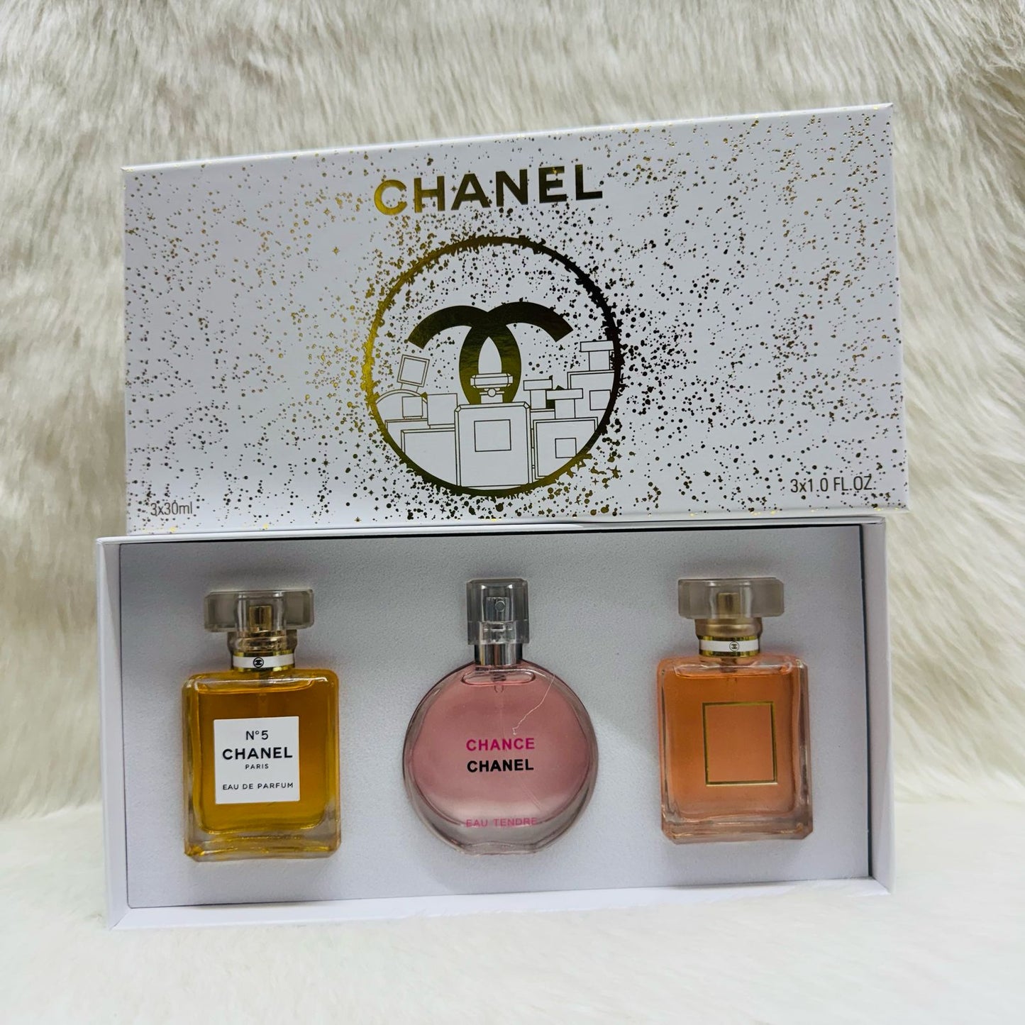 Chanel Gift Set (Pack Of 3) For Womens