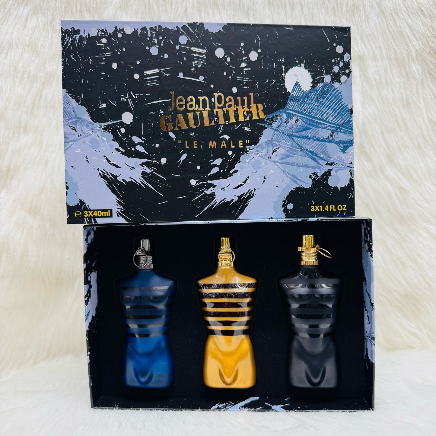 Jpg Le Male Gift Set (Pack Of 3) For Mens